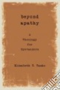 Beyond Apathy libro in lingua di Vasko Elisabeth T.