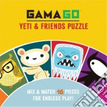 Gamago Yeti & Friends Puzzle libro in lingua di Gamago (COR)