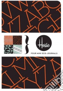 House Industries Mini Eco-Journals libro in lingua di House Industries (COR)