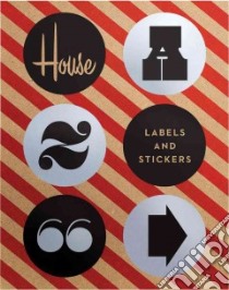 House Industries Labels & Stickers libro in lingua di House Industries (COR)