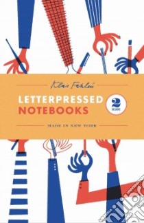 Klas Fahlen - Two Letterpressed Notebooks libro in lingua di Fahlen Klas (ART)
