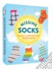 Missing Socks Colors and Patterns Flash Cards libro in lingua di Chronicle Books Llc (COR), Lu Nick (ILT), Ferriera Kayla (CON)