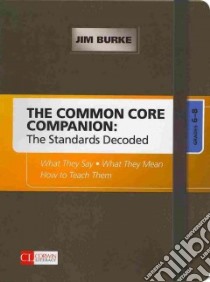 The Common Core Companion libro in lingua di Burke Jim