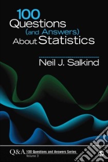 100 Questions and Answers About Statistics libro in lingua di Salkind Neil J.