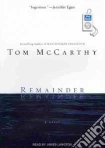Remainder libro in lingua di McCarthy Tom, Langton James (NRT)
