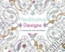Meditative Designs Note Cards libro in lingua di Lark Crafts