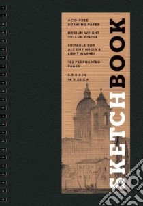 Sketchbook, Basic Small Spiral Black libro in lingua di Sterling Publishing Co. Inc. (COR)
