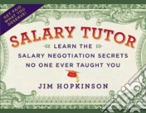 Salary Tutor libro in lingua di Hopkinson Jim