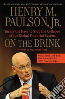 On the Brink libro in lingua di Paulson Henry M. Jr.