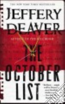 The October List libro in lingua di Deaver Jeffery