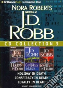 J.d. Robb Cd Collection 3 (CD Audiobook) libro in lingua di Robb J. D., Ericksen Susan (NRT)