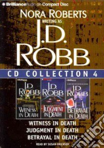 J.d. Robb Cd Collection 4 (CD Audiobook) libro in lingua di Robb J. D., Ericksen Susan (NRT)