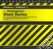 CliffsNotes on Hemingway's Short Stories (CD Audiobook) libro in lingua di Roberts James L. Ph.D., Daniels Luke (NRT)