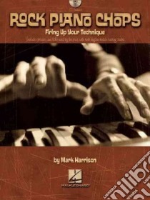 Rock Piano Chops libro in lingua di Harrison Mark