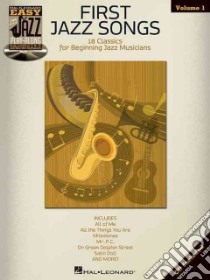 First Jazz Songs libro in lingua di Hal Leonard Publishing Corporation (COR)