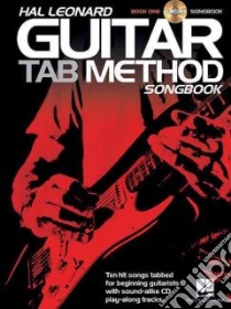 Hal Leonard Guitar Tab Method Songbook libro in lingua di Hal Leonard Publishing Corporation (COR)