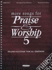 More Songs for Praise & Worship libro in lingua di Hal Leonard Publishing Corporation (COR)