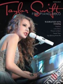 Taylor Swift for Piano Solo libro in lingua di Swift Taylor (COP)