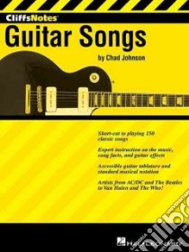 CliffsNotes Guitar Songs libro in lingua di Johnson Chad