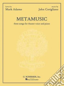 Metamusic libro in lingua di Adamo Mark, Corigliano John (COP)