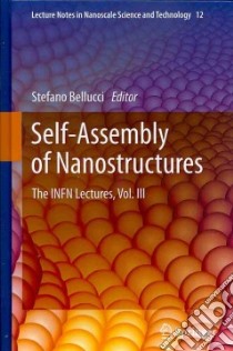 Self-Assembly of Nanostructures libro in lingua di Bellucci Stefano (EDT)