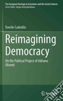 Reimagining Democracy libro in lingua di Cadeddu Davide
