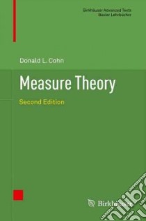 Measure Theory libro in lingua di Cohn D. L.