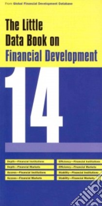 The Little Data Book on Financial Development 2014 libro in lingua di World Bank (COR)