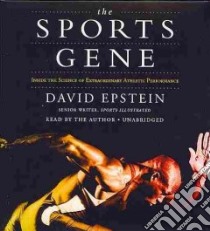 The Sports Gene (CD Audiobook) libro in lingua di Epstein David