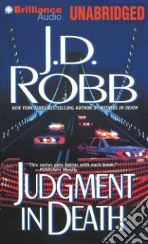 Judgment in Death (CD Audiobook) libro in lingua di Robb J. D., Ericksen Susan (NRT)