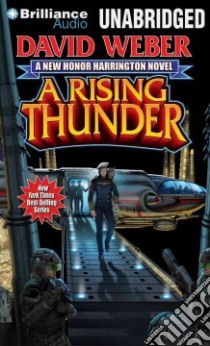 A Rising Thunder (CD Audiobook) libro in lingua di Weber David, Johnson Allyson (NRT)