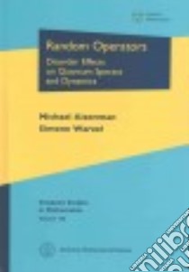 Random Operators libro in lingua di Aizenman Michael, Warzel Simone