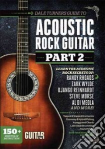 Dale Turner's Guide to Acoustic Rock Guitar libro in lingua di Turner Dale