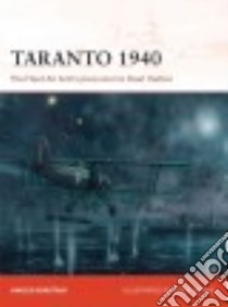 Taranto 1940 libro in lingua di Konstam Angus, Dennis Peter (ILT)