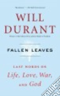 Fallen Leaves libro in lingua di Durant Will