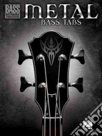 Metal Bass Tabs libro in lingua di Hal Leonard Publishing Corporation (COR)