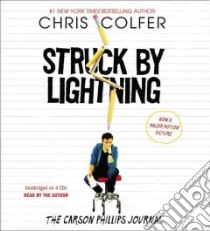 Struck by Lightning (CD Audiobook) libro in lingua di Colfer Chris
