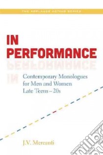 In Performance libro in lingua di Mercanti J. V.