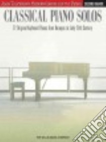 Classical Piano Solos, Second Grade libro in lingua di Hal Leonard Publishing Corporation (COR), Low Philip (COM), Schumann Sonya (COM), Siagian Charmaine (EDT)