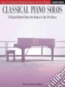 Classical Piano Solos, Grade 4 libro in lingua di Hal Leonard Publishing Corporation (COR)