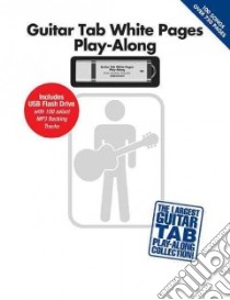 Guitar Tab White Pages Play-along libro in lingua di Hal Leonard Publishing Corporation (COR)