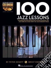 100 Jazz Lessons libro in lingua di Deneff Peter, Edstrom Brent