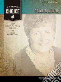 Carolyn Miller libro in lingua di Miller Carolyn (COP)