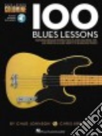100 Blues Lessons libro in lingua di Johnson Chad, Kringel Chris