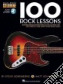 100 Rock Lessons libro in lingua di Gorenberg Steve, Scharfglass Matt