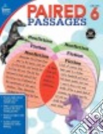 Paired Passages Grade 6 libro in lingua di Blackwood Sara Haynes (EDT)