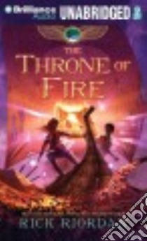 The Throne of Fire (CD Audiobook) libro in lingua di Riordan Rick, Free Kevin R. (NRT), Kellgren Katherine (NRT)