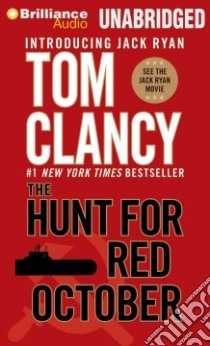 The Hunt for Red October (CD Audiobook) libro in lingua di Clancy Tom, Charles J. (NRT)