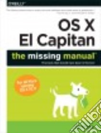 OS X El Capitan libro in lingua di Pogue David