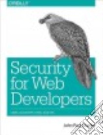 Security for Web Developers libro in lingua di Mueller John Paul
